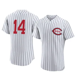 Men's Authentic White Pete Rose Cincinnati Reds 2022 Field Of Dreams Jersey