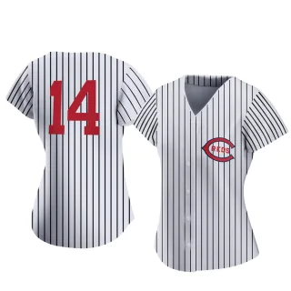 Women's Authentic White Pete Rose Cincinnati Reds 2022 Field Of Dreams Jersey