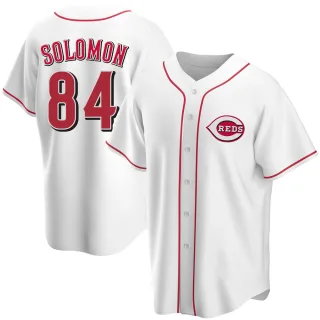 Jared Solomon Men's Cincinnati Reds Alternate Jersey - Black